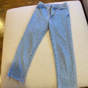 light wash jeans